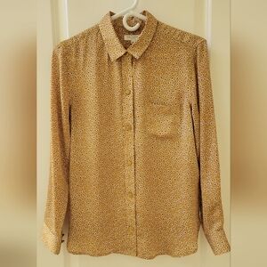 Equipment Camel Tiny Floral Blouse